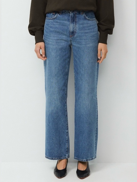Denim Forum Denim - Aritzia Denim Forum The Farrah Hi Rise Wide Jean